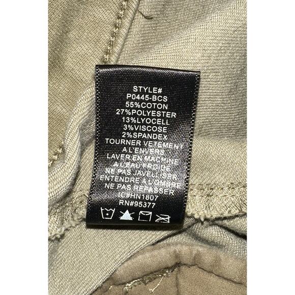 Sanctuary Standard Surplus Utility Pants Women’s 27 Beige Zip Ankle Stretch - Picture 6 of 9